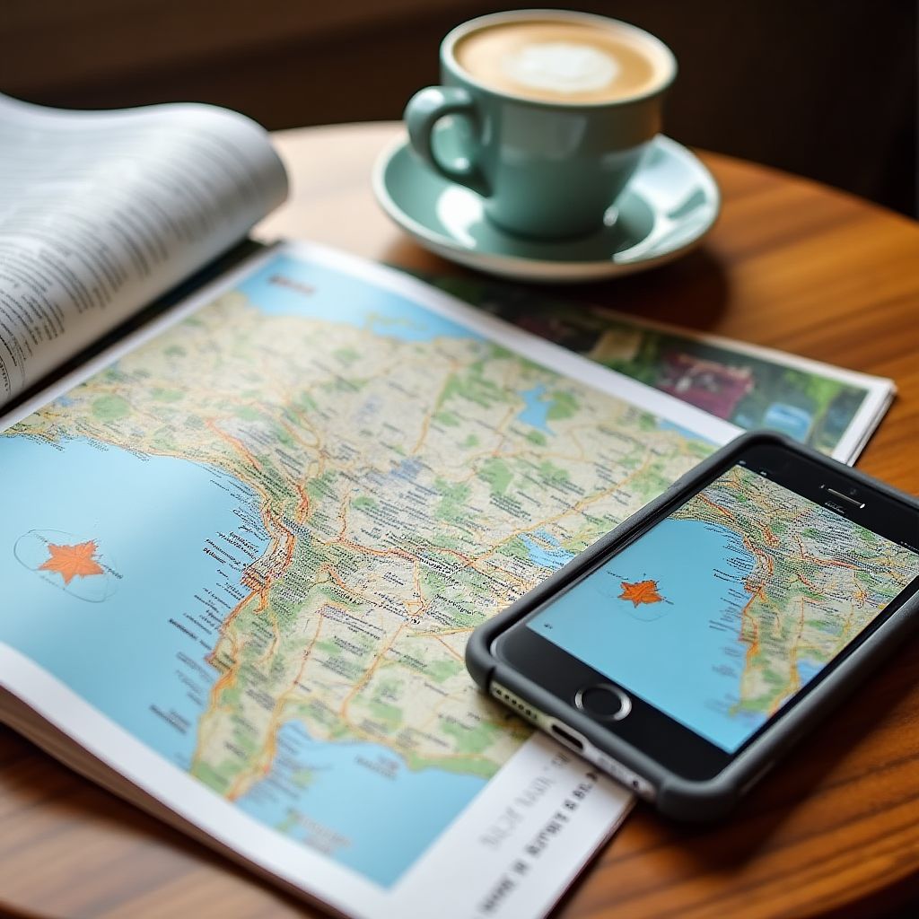 Planning a Melbourne tour with maps and guides